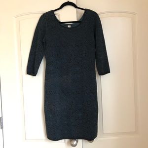 SOLD EUC Peruvian Connection cotton sweater dress